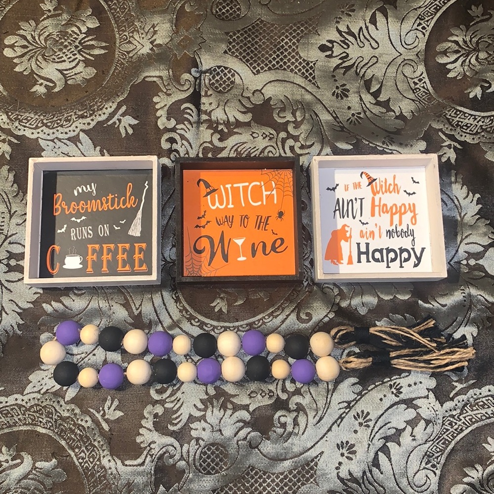 ๐ธHalloween Decor with beads๐ธ